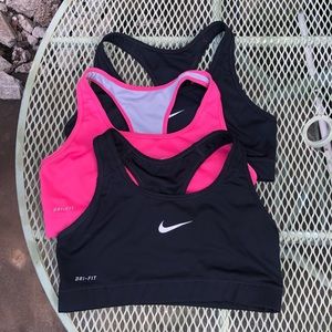 Nike Pro Classic Sports Bra- MEDIUM- bundle of 3